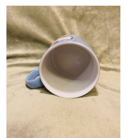 Hello Kitty Double Sided Pose Large 20oz Periwinkle Blue Ceramic Mug- NEW - Picture 5 of 6